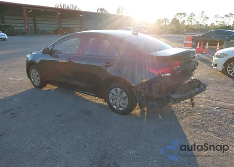 2020 Kia Rio Lx из США, поврежденный, VIN 3KPA24AD5LE284227